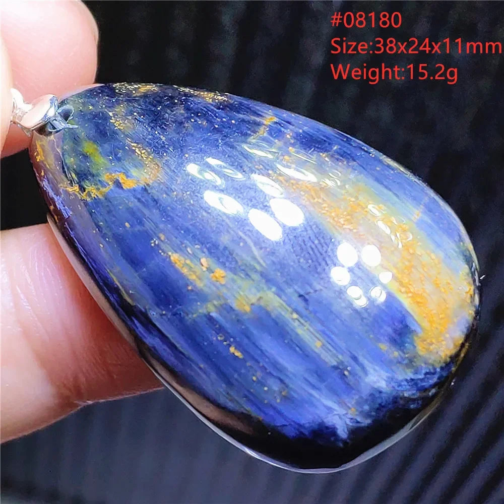 Blue Pietersite Pendant-ToShay.org