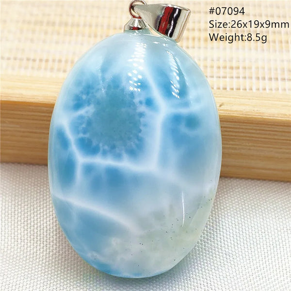 Blue Larimar Pendant-ToShay.org