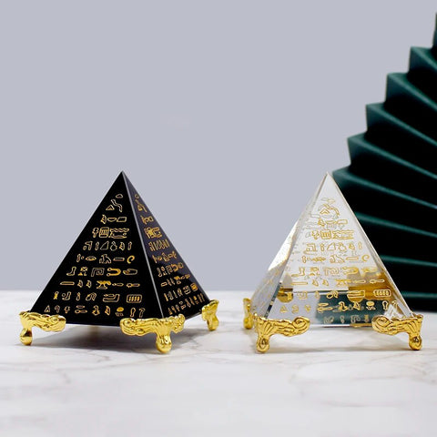 Crystal Hieroglyphs Pyramids-ToShay.org