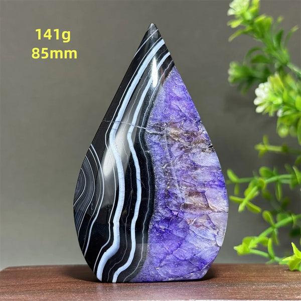 Purple Agate Flame-ToShay.org