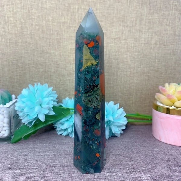 Green Bloodstone Tower-ToShay.org