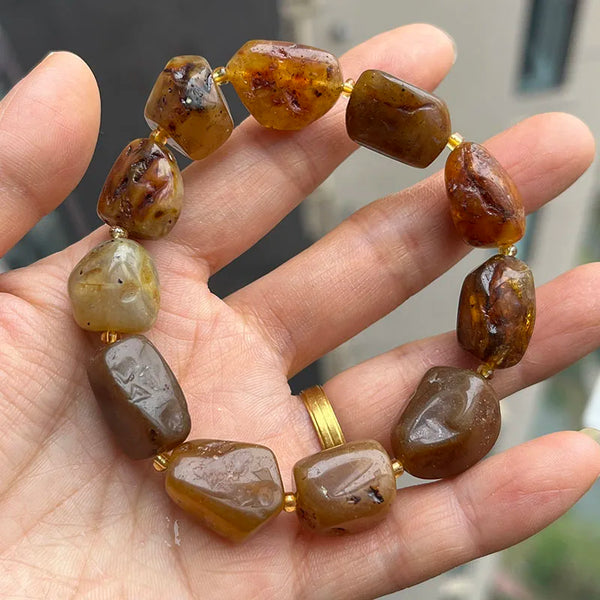 Yellow Amber Bracelet-ToShay.org
