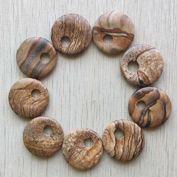 Mixed Crystal Donut Bead-ToShay.org