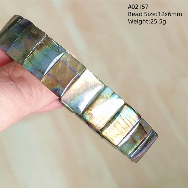 Blue Labradorite Bracelet-ToShay.org