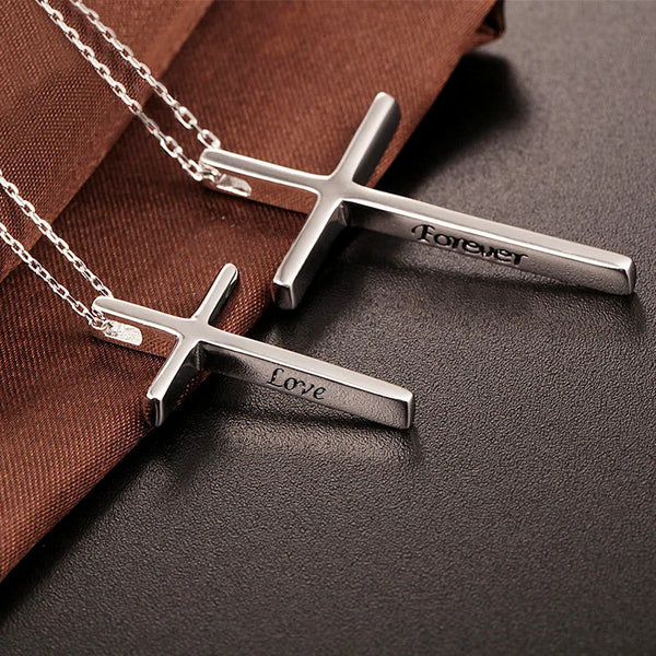 Silver Cross Pendant-ToShay.org