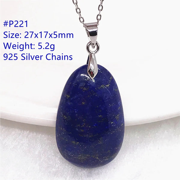 Blue Lapis Lazuli Pendant-ToShay.org