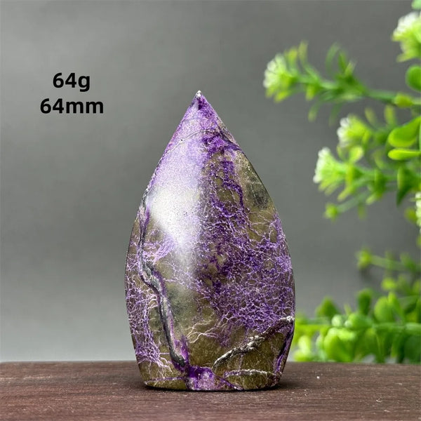 Purple Atlantis Amethyst Torch-ToShay.org