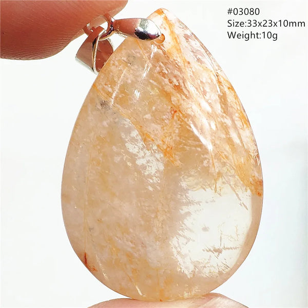 White Orange Phantom Pendant-ToShay.org