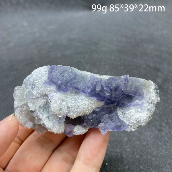 Purple Fluorite Crystal-ToShay.org