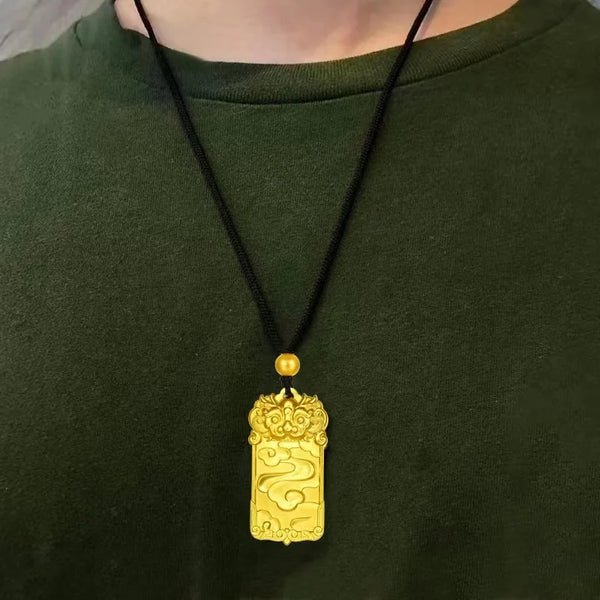 Gold Clouds Pendant-ToShay.org