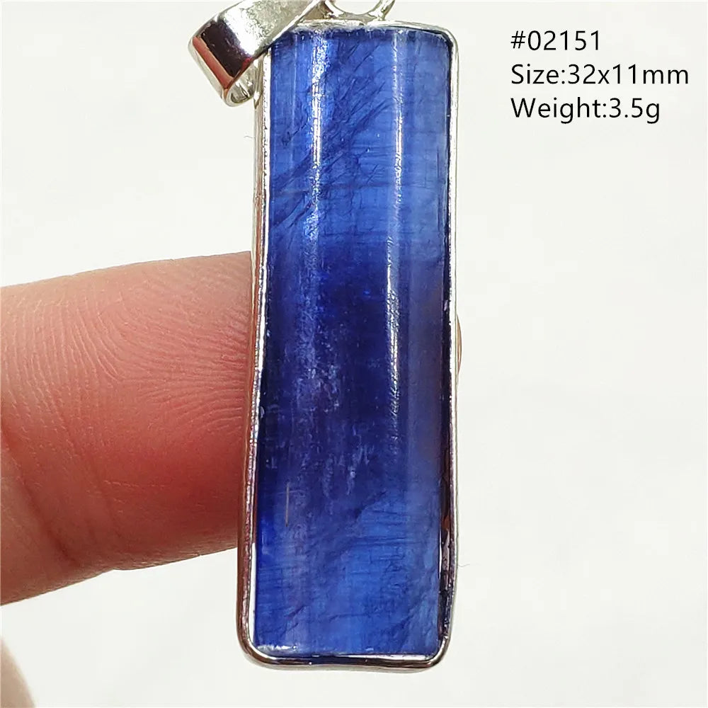 Blue Kyanite Cat Eye Pendant-ToShay.org