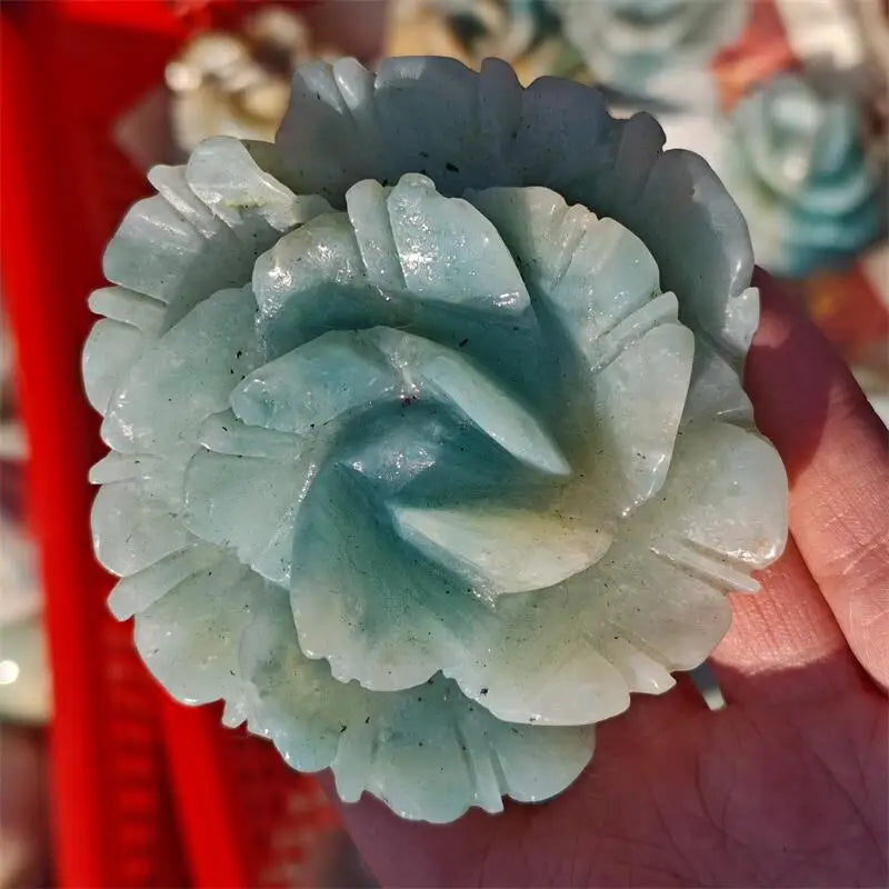 Blue Amazonite Flower-ToShay.org