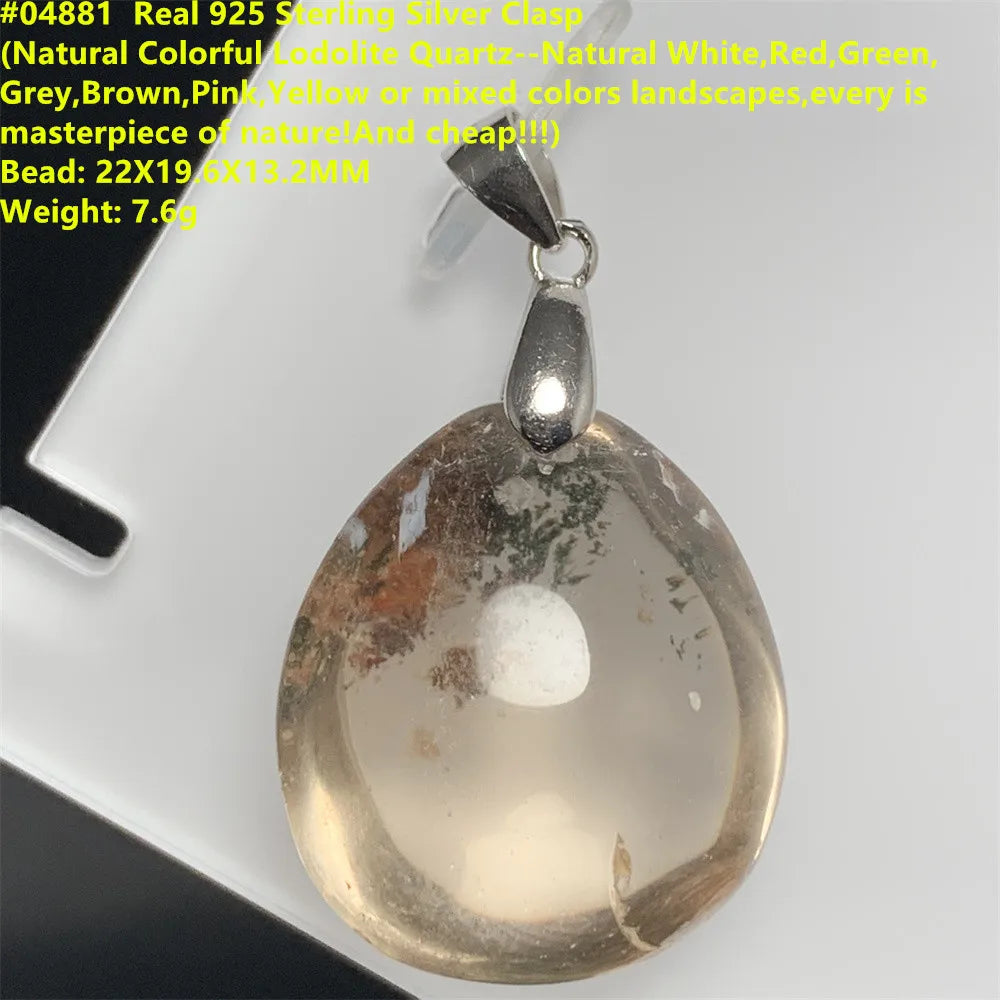 Black Rutilated Quartz Pendants-ToShay.org