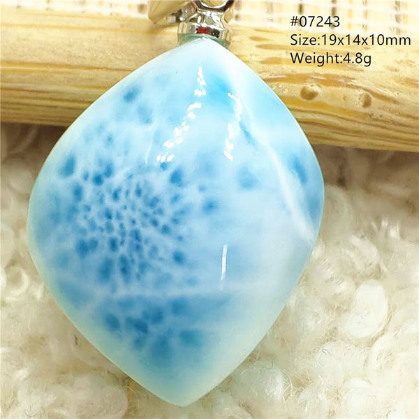 Blue Larimar Pendant-ToShay.org