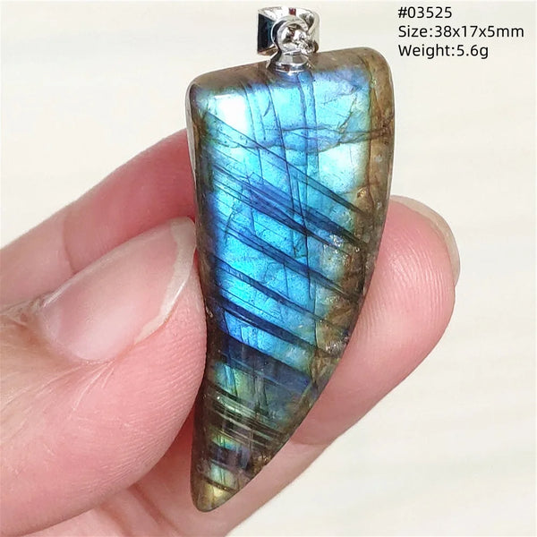 Blue Labradorite Pendant-ToShay.org