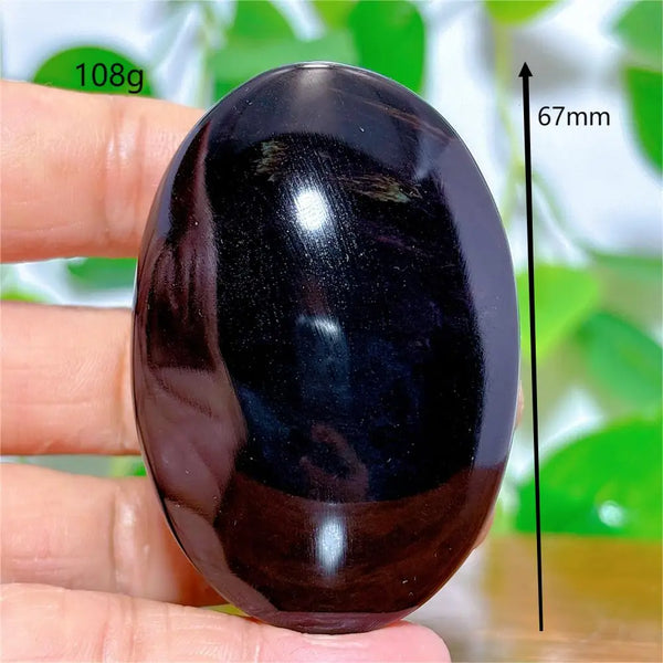 Rainbow Obsidian Palm Stones-ToShay.org