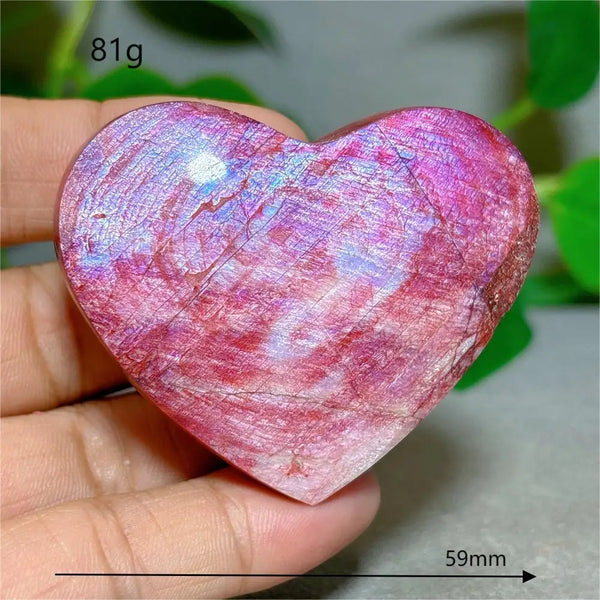 Red Moonstone Heart-ToShay.org