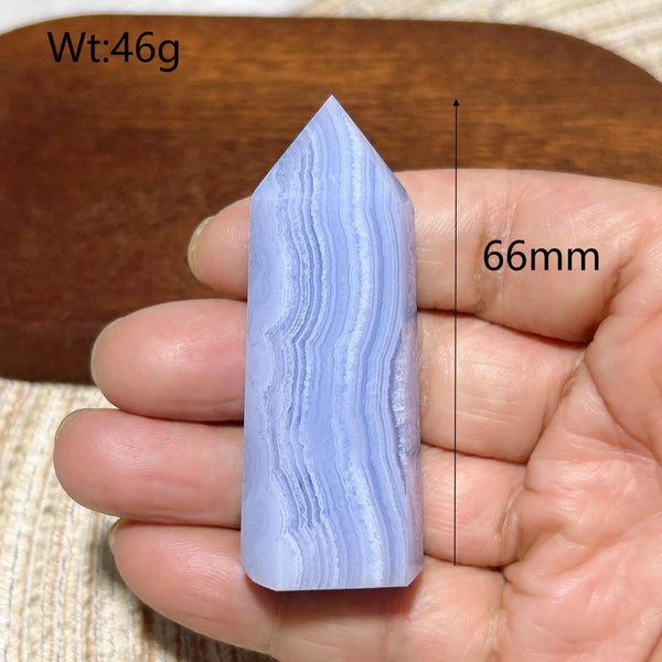 Blue Lace Agate Point-ToShay.org