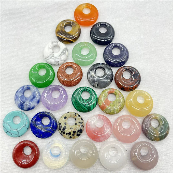 Mixed Crystal Donut Beads-ToShay.org
