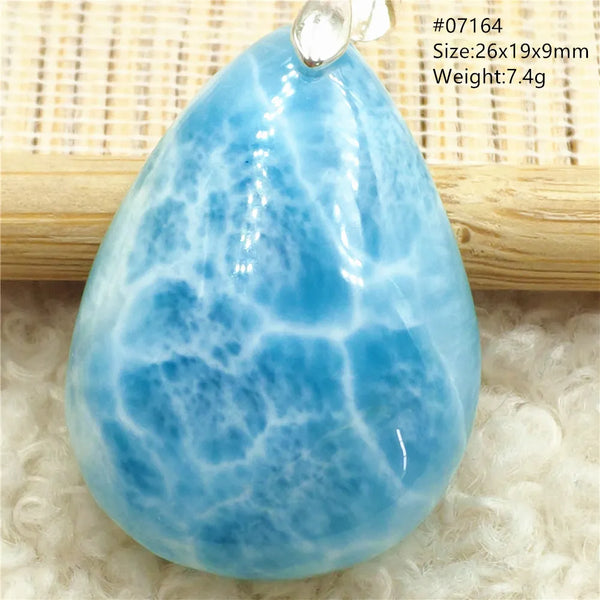 Blue Larimar Pendant-ToShay.org
