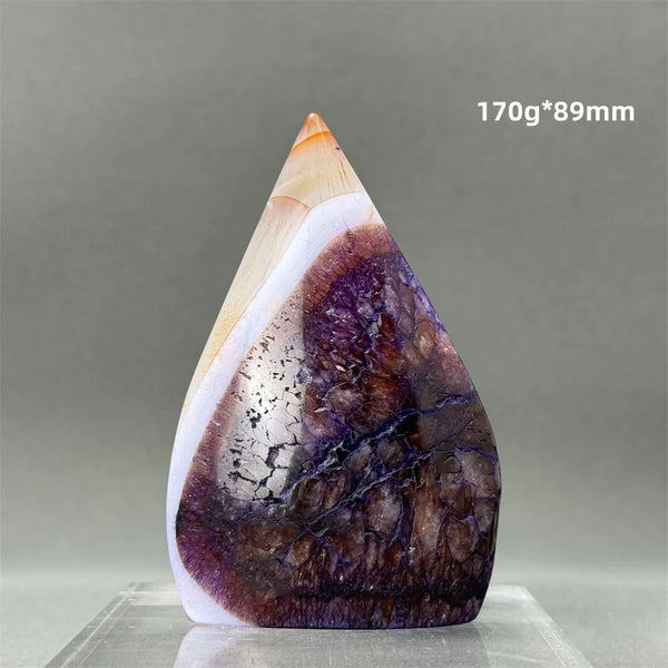 Purple Agate Torch-ToShay.org
