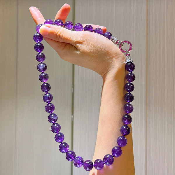 Purple Amethyst Bracelet-ToShay.org
