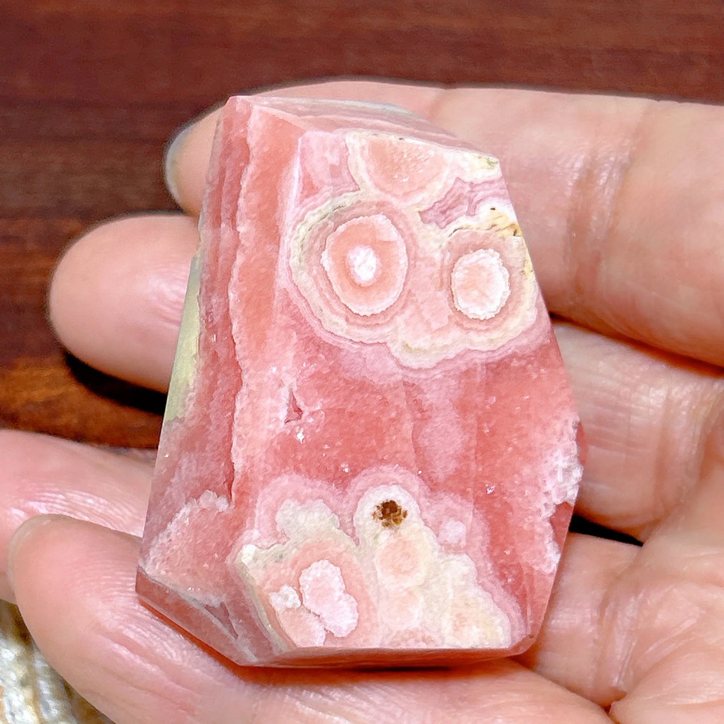 Pink Rhodochrosite Stone-ToShay.org