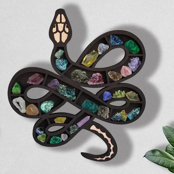 Snake Crystal Display Shelf-ToShay.org