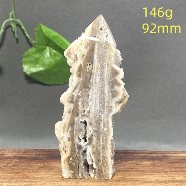 Purple Sphalerite Crystal Tower-ToShay.org