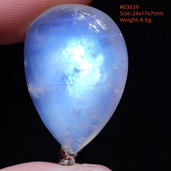 Blue Light Moonstone Pendant-ToShay.org