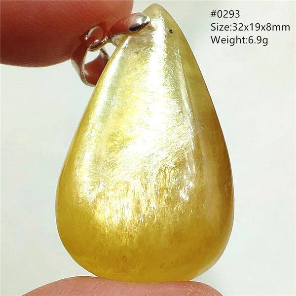 Gold Lepidolite Pendant-ToShay.org