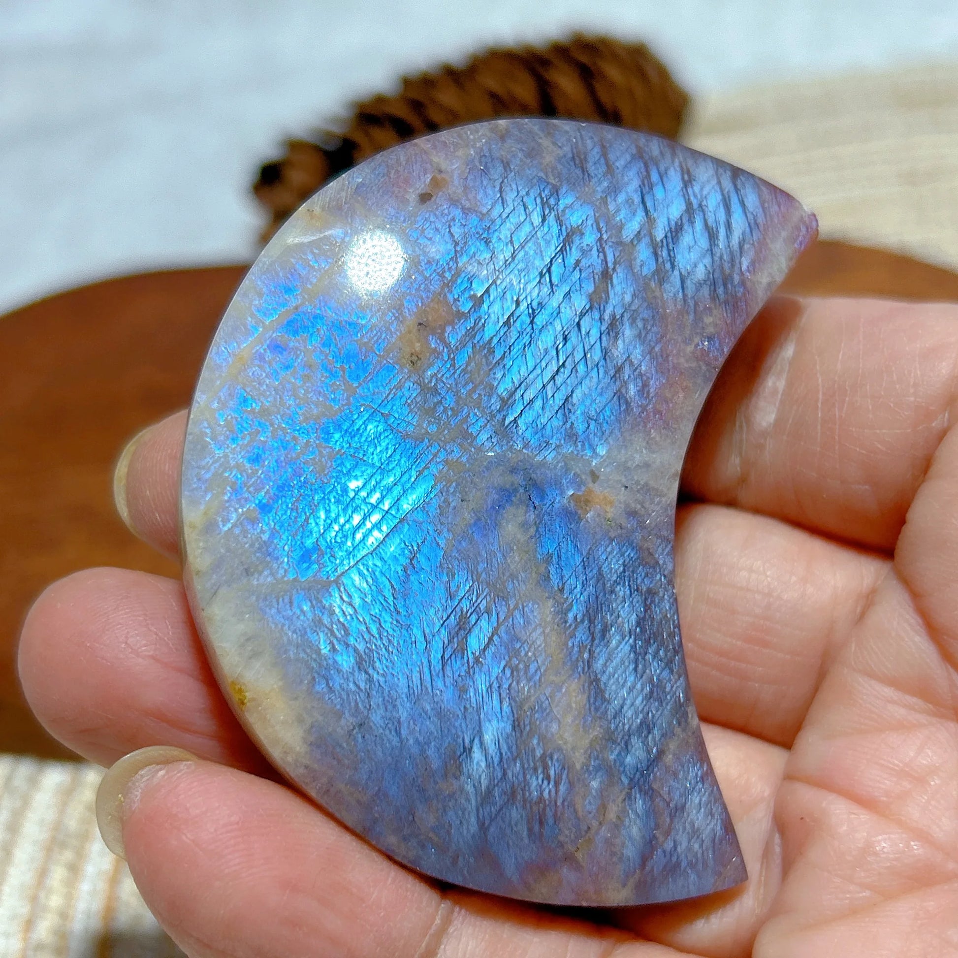 Blue Moonstone Moon-ToShay.org