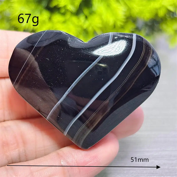 Black Agate Heart-ToShay.org