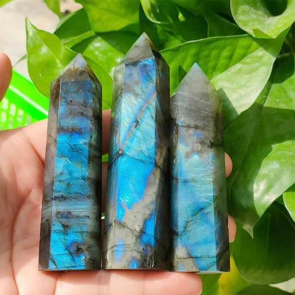 Blue Labradorite Point Tower-ToShay.org