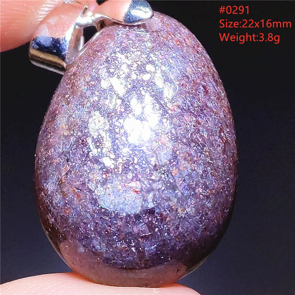 Red Blue Lolite Pendant-ToShay.org