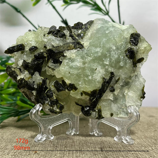Green Prehnite Quartz Slab-ToShay.org