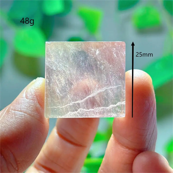 Purple Fluorite Crystal Square-ToShay.org
