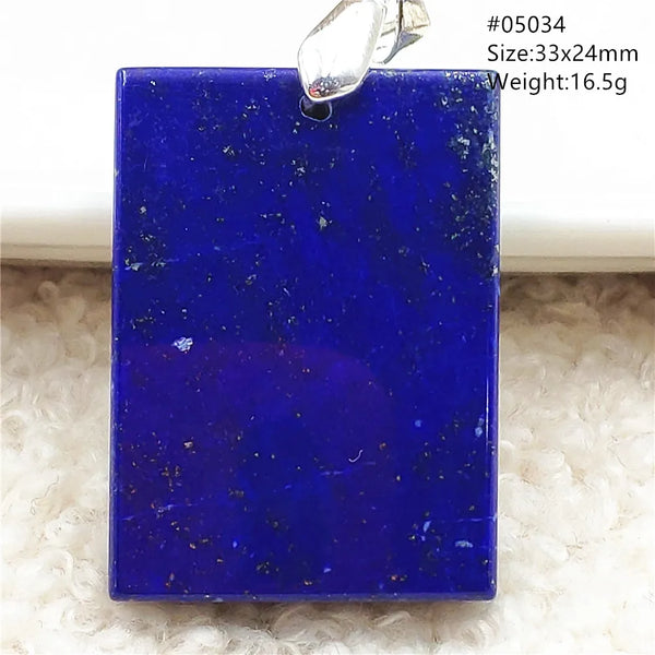 Blue Lapis Lazuli Pendant-ToShay.org