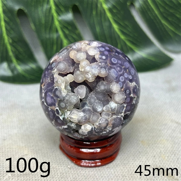 Purple Grape Agate Cluster-ToShay.org