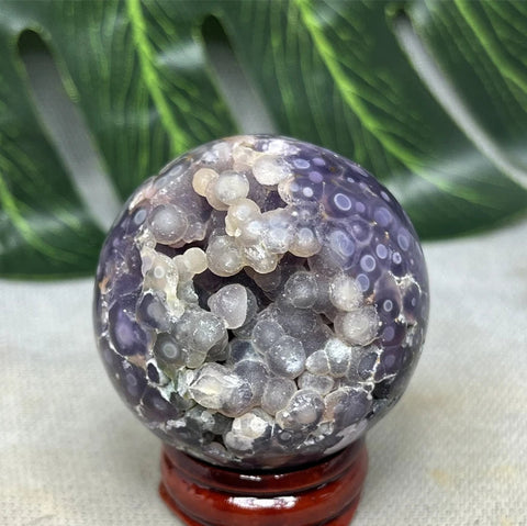 Purple Grape Agate Cluster-ToShay.org
