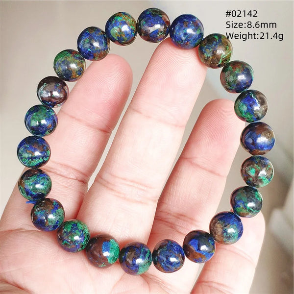 Blue Malachite Azurite Bracelet-ToShay.org
