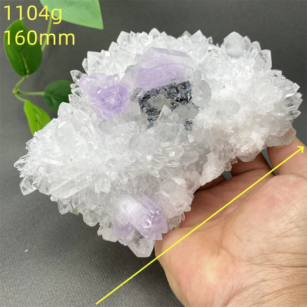 White Crystal Amethyst Quartz-ToShay.org