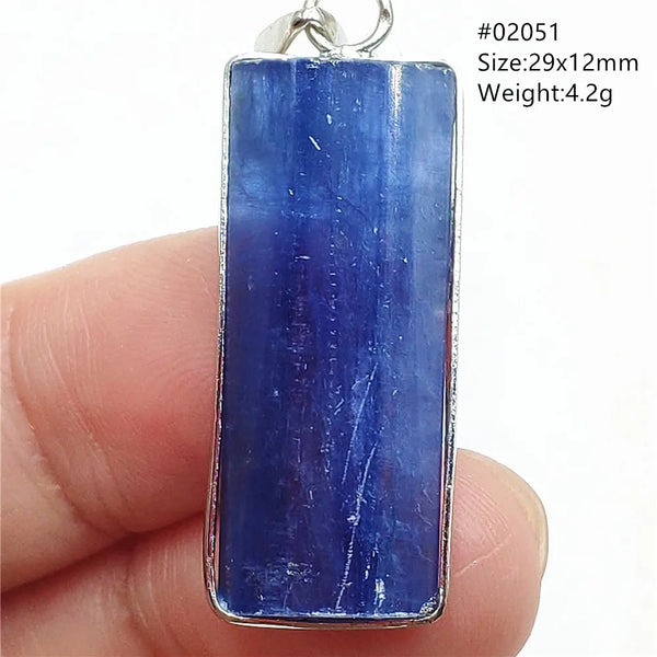 Blue Kyanite Cat Eye Pendant-ToShay.org
