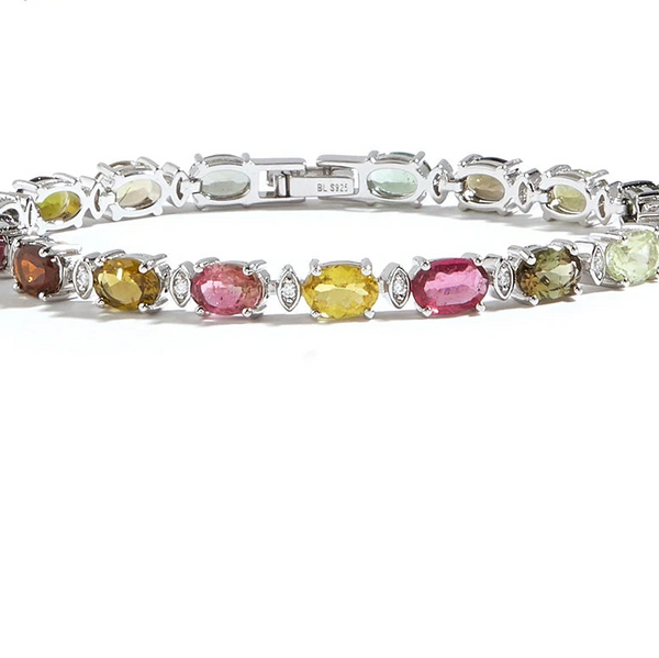 Mixed Tourmaline Bracelet-ToShay.org