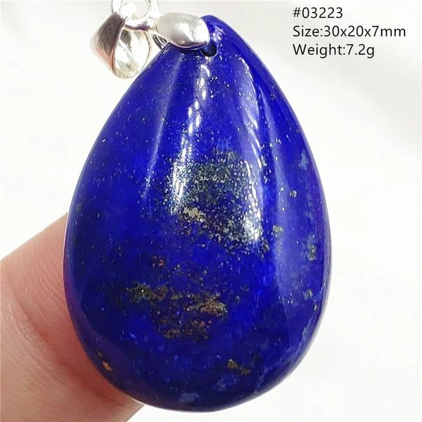 Blue Lapis Lazuli Pendant-ToShay.org