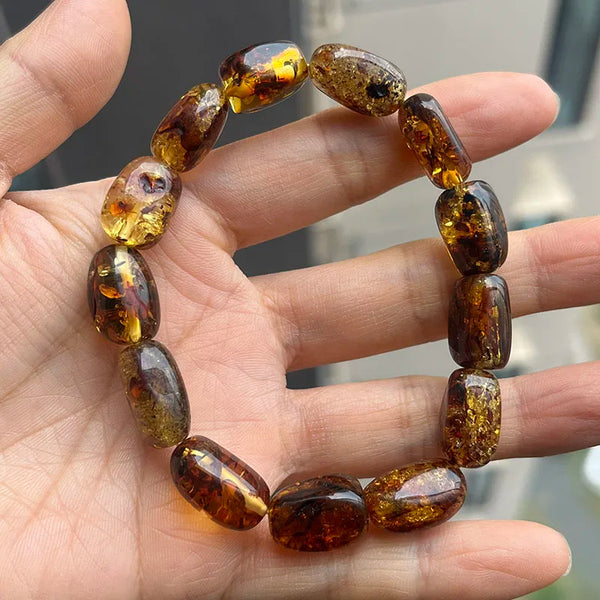 Yellow Amber Bracelet-ToShay.org