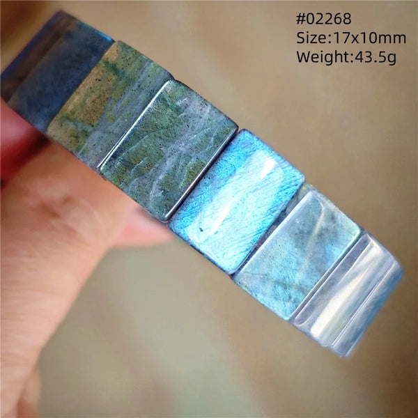 Blue Labradorite Bracelet-ToShay.org