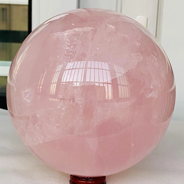 Pink Rose Quartz Ball-ToShay.org