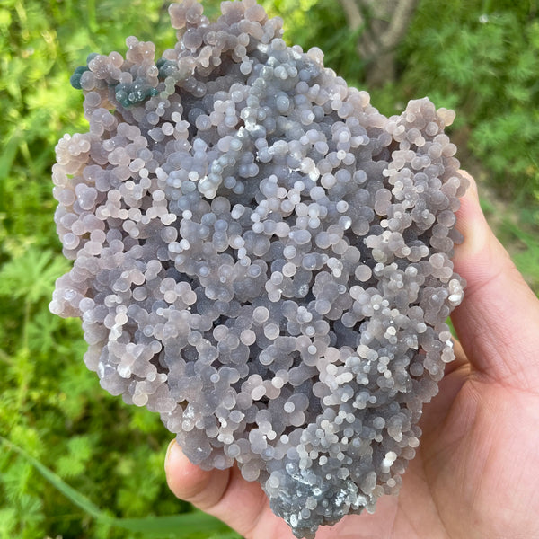 Purple Grape Agate Cluster-ToShay.org