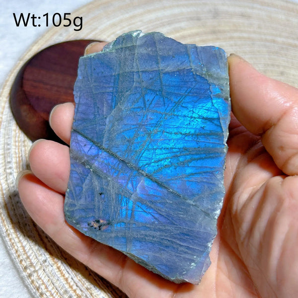 Purple Labradorite Slab-ToShay.org